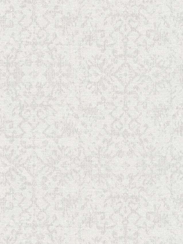 Vinyle sur papier peint intissé médaillons gris foncé 0,53x10m