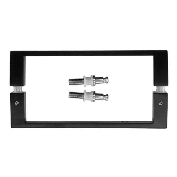 Tirant pour porte en verre pro cosmic noir 200 mm
