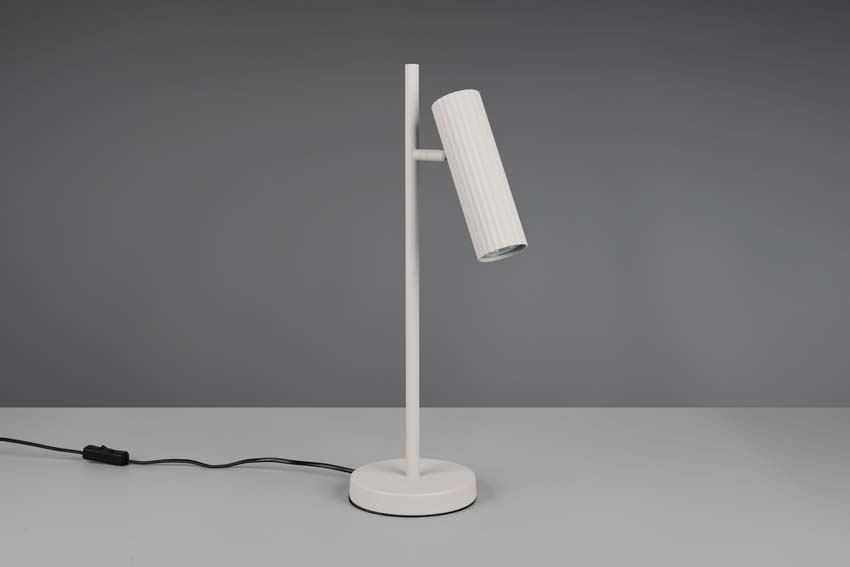 Lampe de table - Gris - H50cm - Dimmable - GU10 - 1x10W