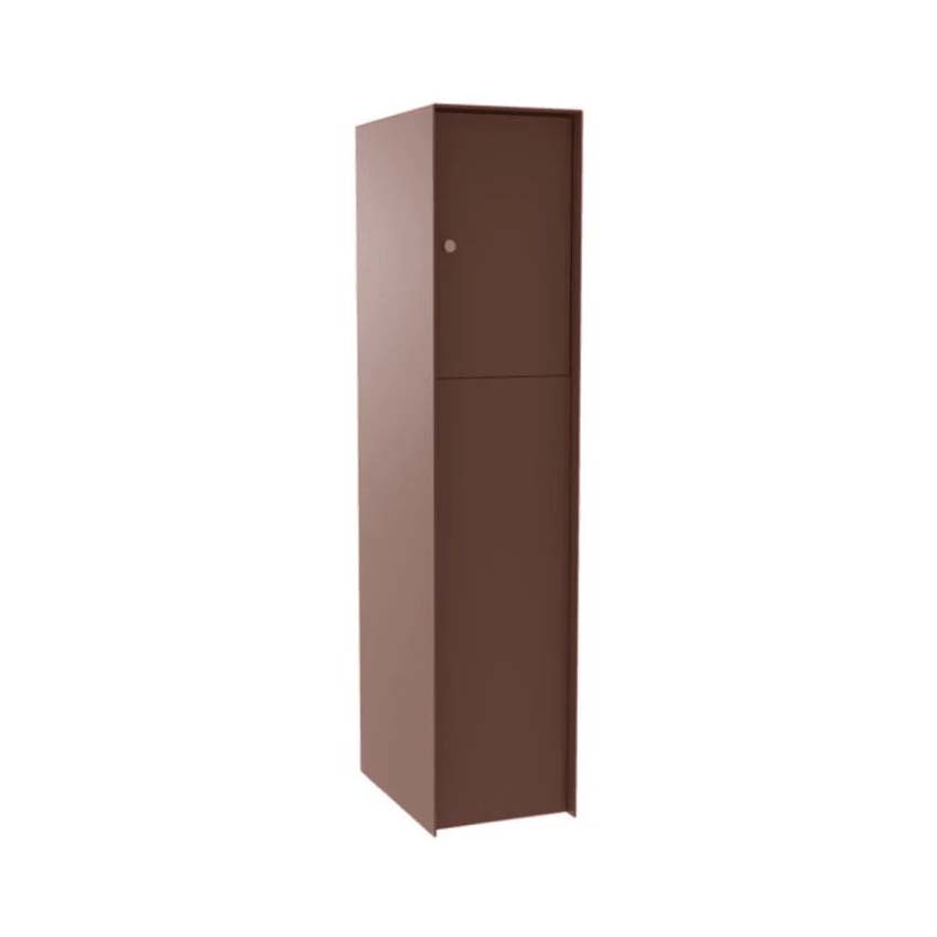 Pakketbrievenbus eSafe Fenix cortenstaal look front connect