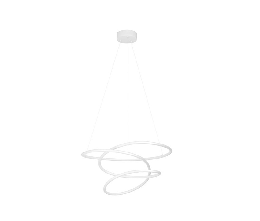 Suspension - blanche - Ø58xH110cm - LED - 1x27W - 2700/4000/6500K - CCT