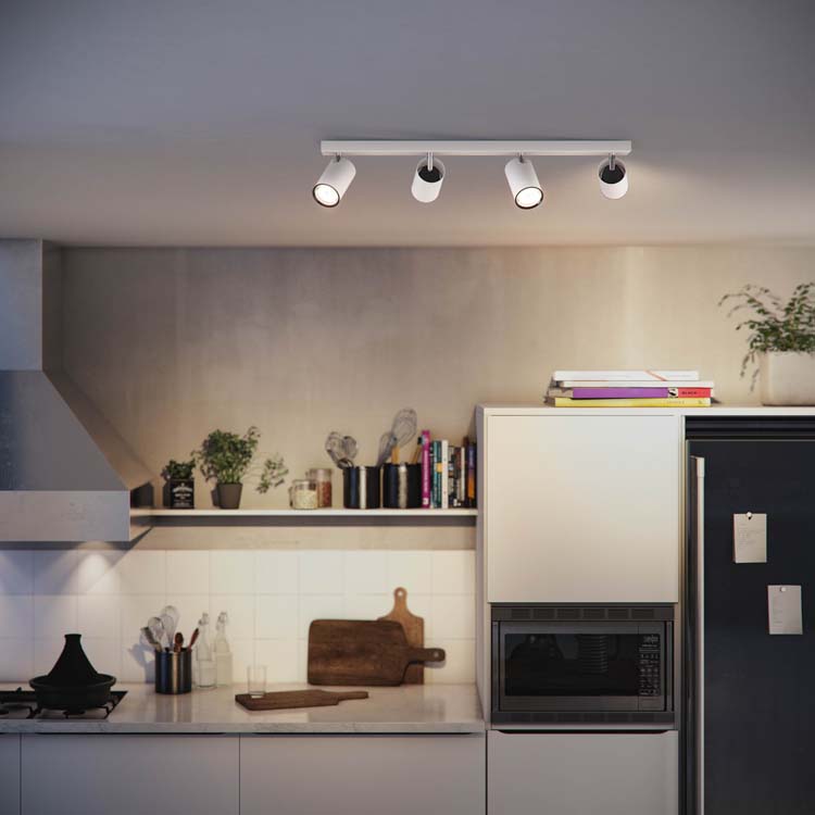 Spot en applique Blanc 4x5,5W