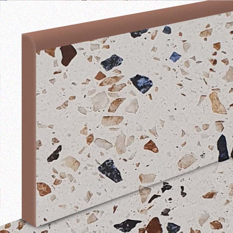 Plint Terrazzo minimal colormix 7 x 60 cm