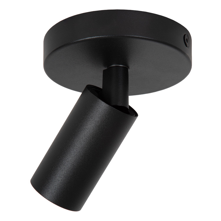 Spot plafond Zen - noir - Ø10cm - GU10