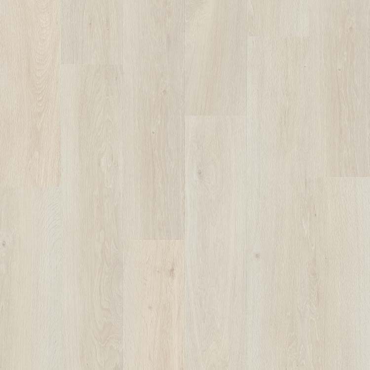 Vinyl vloer Quick-Step Bloom plank 6mm zeebries lichte eik lichtgrijs 149,4x20,9cm met ondervloer