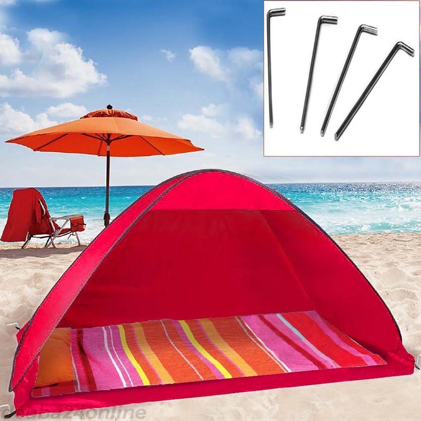 Paravent de plage couleurs assorties 200x125x110cm