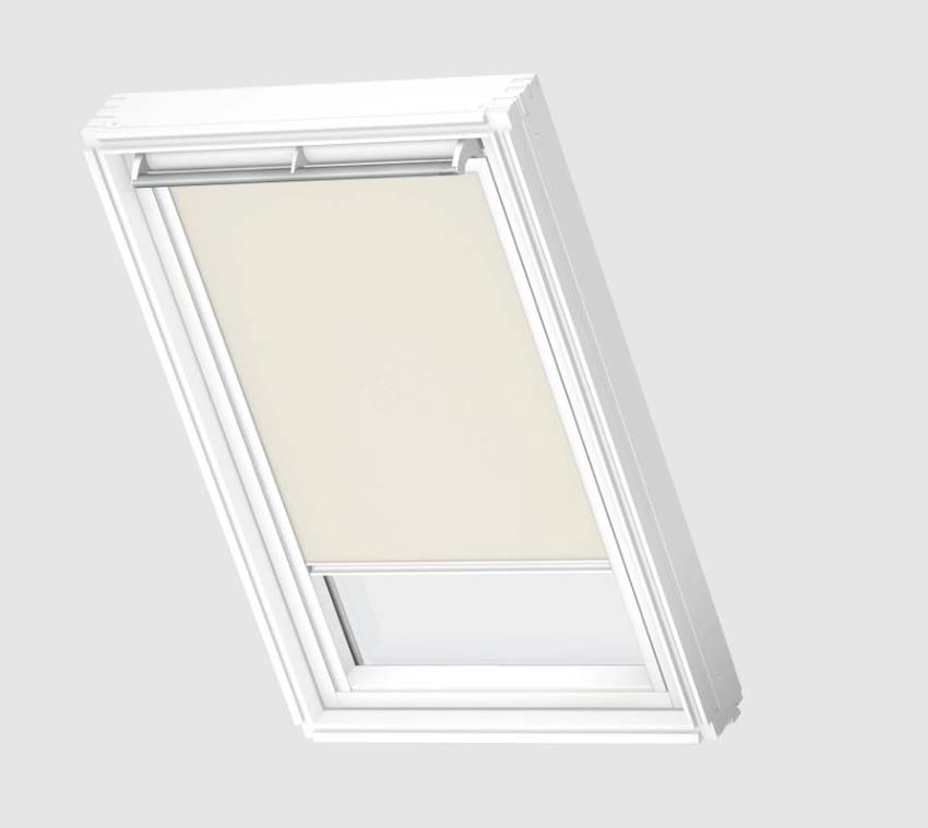 Store enrouleur Velux occultant à commande manuelle beige SK06 1085SWL