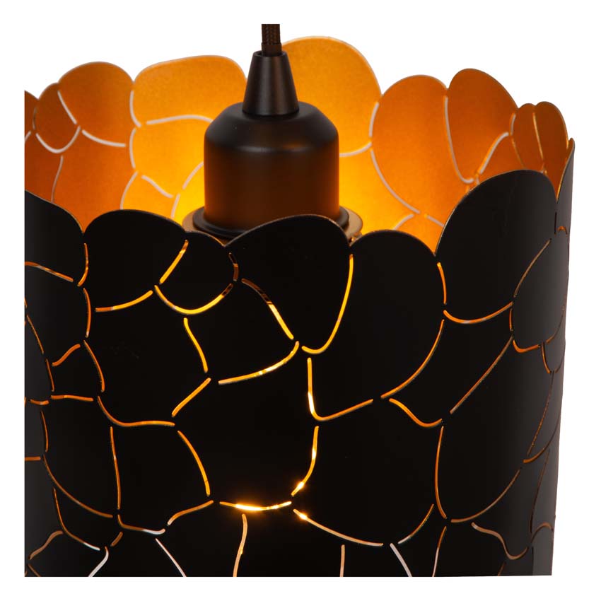 Suspension - noir - Ø45cm - 3xE27 - 40W