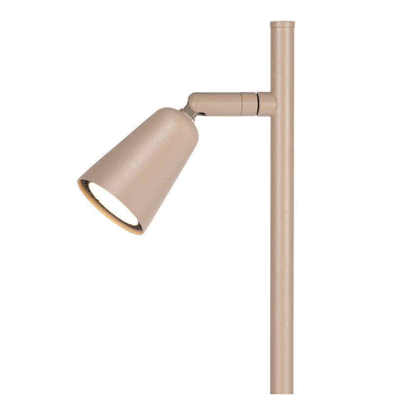 Lucide Essential Tiana - Lampadaire - 2xGU10 (MR16) - Taupe