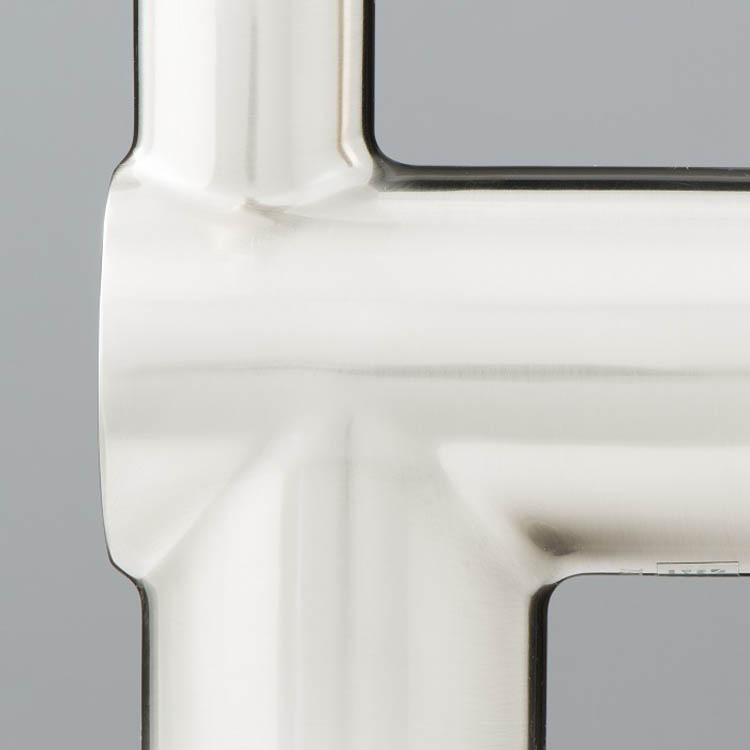Robinet de cuisine Levi inox-look