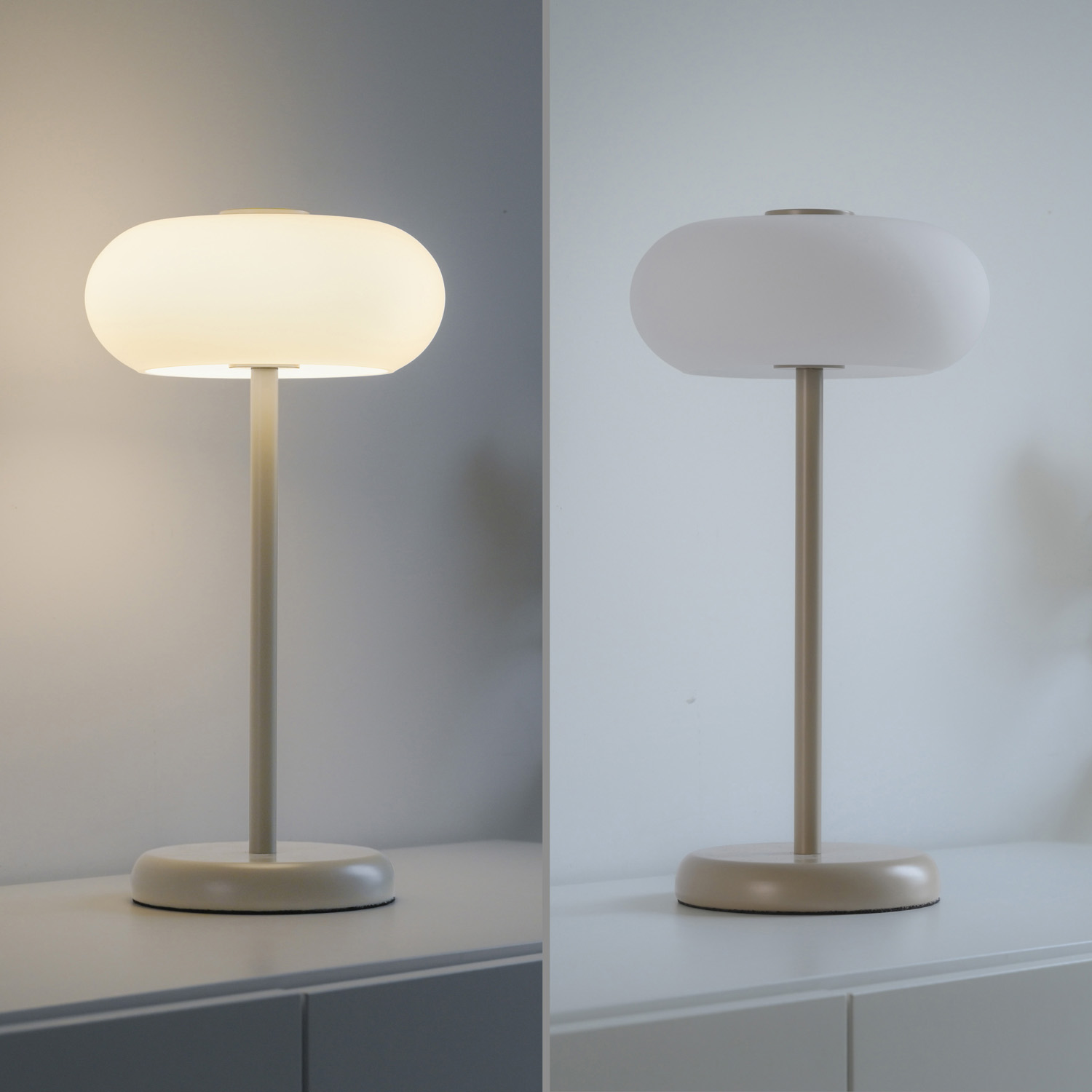 Lampe de table - sable - LED - 4,8W - 3000K