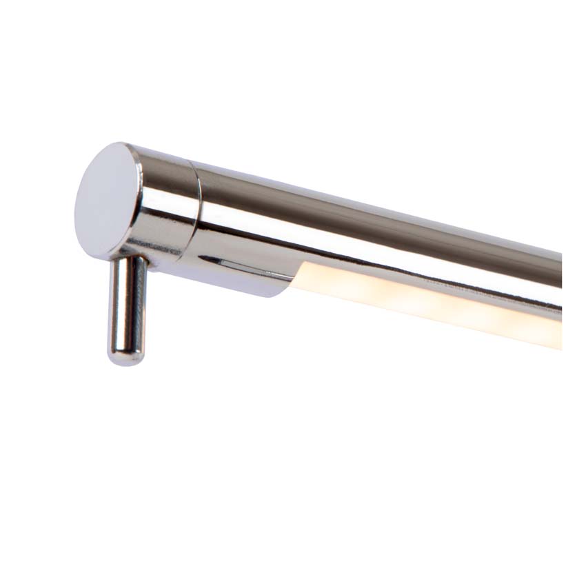 Lucide MADISON - Bureaulamp - LED Dim to warm - 1x9W 2600K/2800K - Chroom