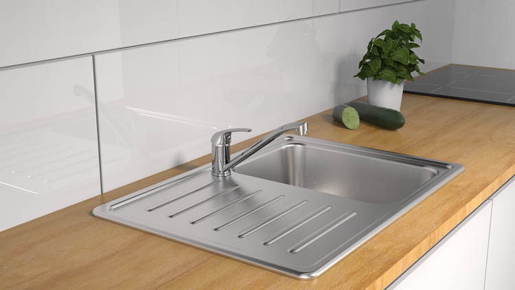 Robinet de cuisine Alison chrome