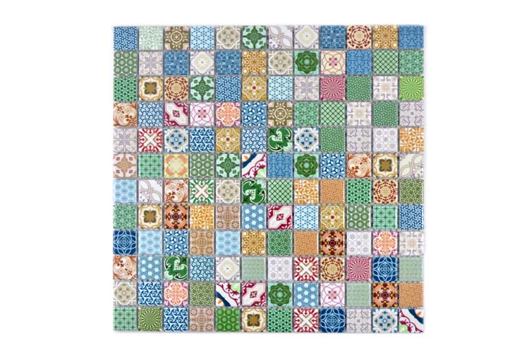 Mosaïque Retro mat 30x30cm