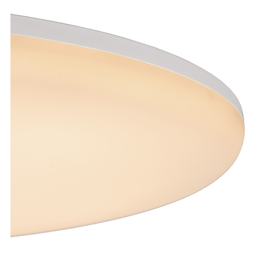 Plafonnier de salle de bains - Ø45cm - LED - CCT - 1x45W 3000K/6500K - IP44 - Opale