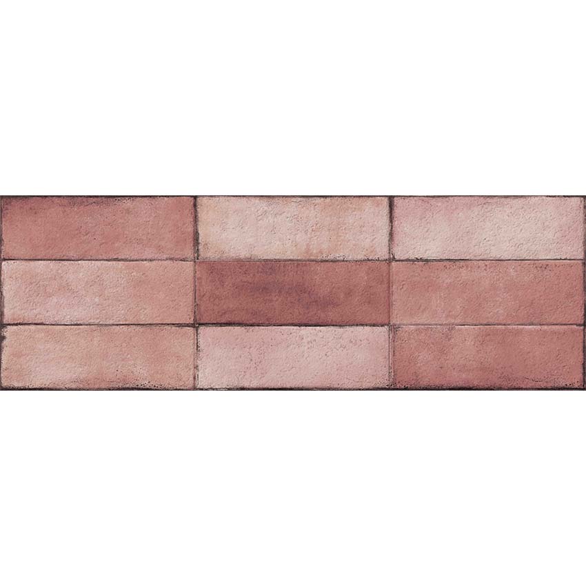 Carrelage mural Noah mat corail 30x90cm