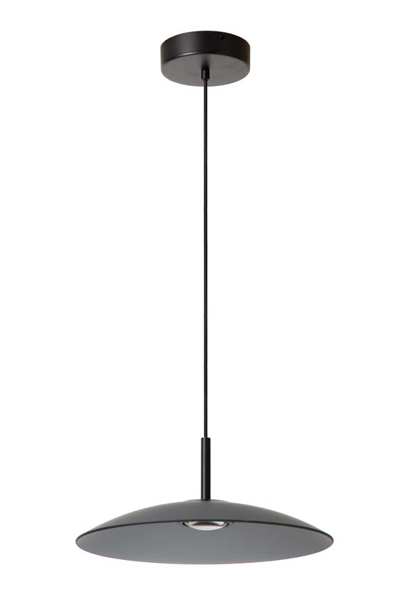 Lucide Premium Menga - Hanglamp - Ø 40 cm - LED Dimb. - 1x11W 2700K - Fumé