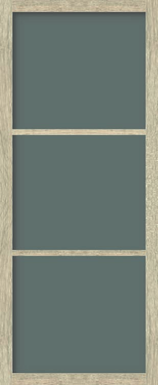 Feuille de porte steel look mont blanc 3 verre fumé 93 x 211,5 cm Feuille de porte steel look mont blanc 3 verre fumé 93 x 211,5 cm
