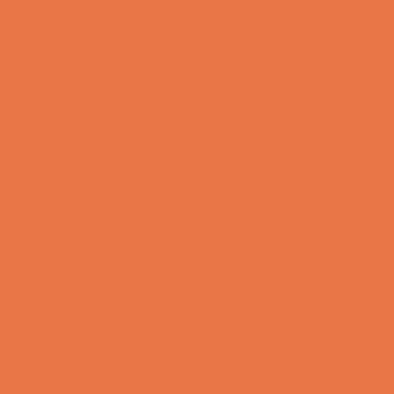 Carrelage mural Uni brillant rouge/orange 20x20cm