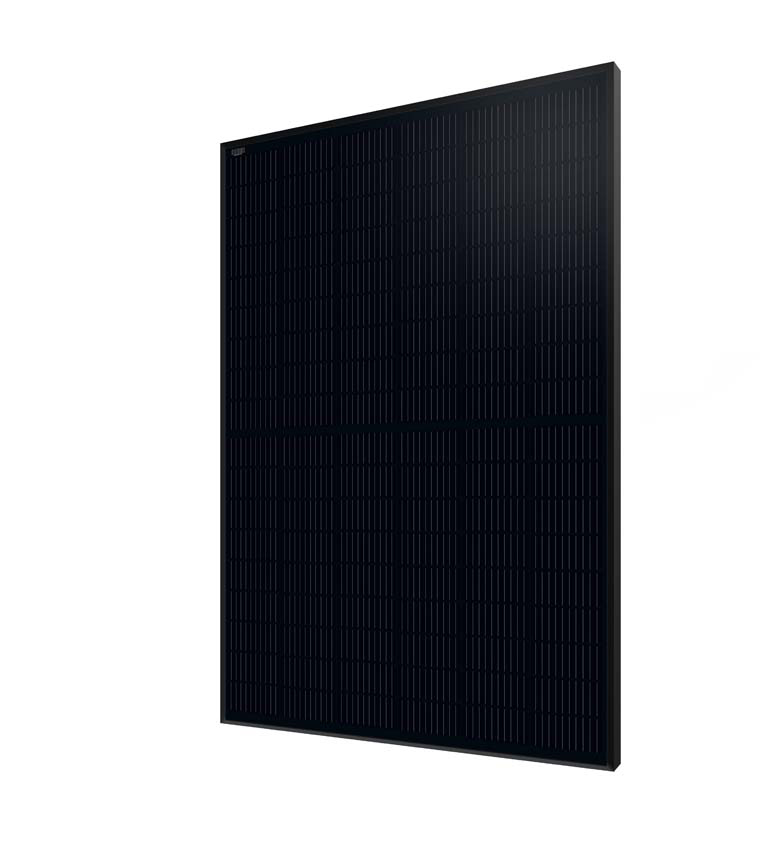 Set van zonnepanelen 800W full black - plug & play - vrijstaand of balkonmontage - incl omvormer + 2 kabels met connector