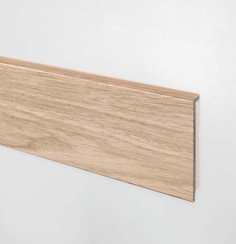 Plint Floorify waterbestendig eik donker 200x6,1x1cm