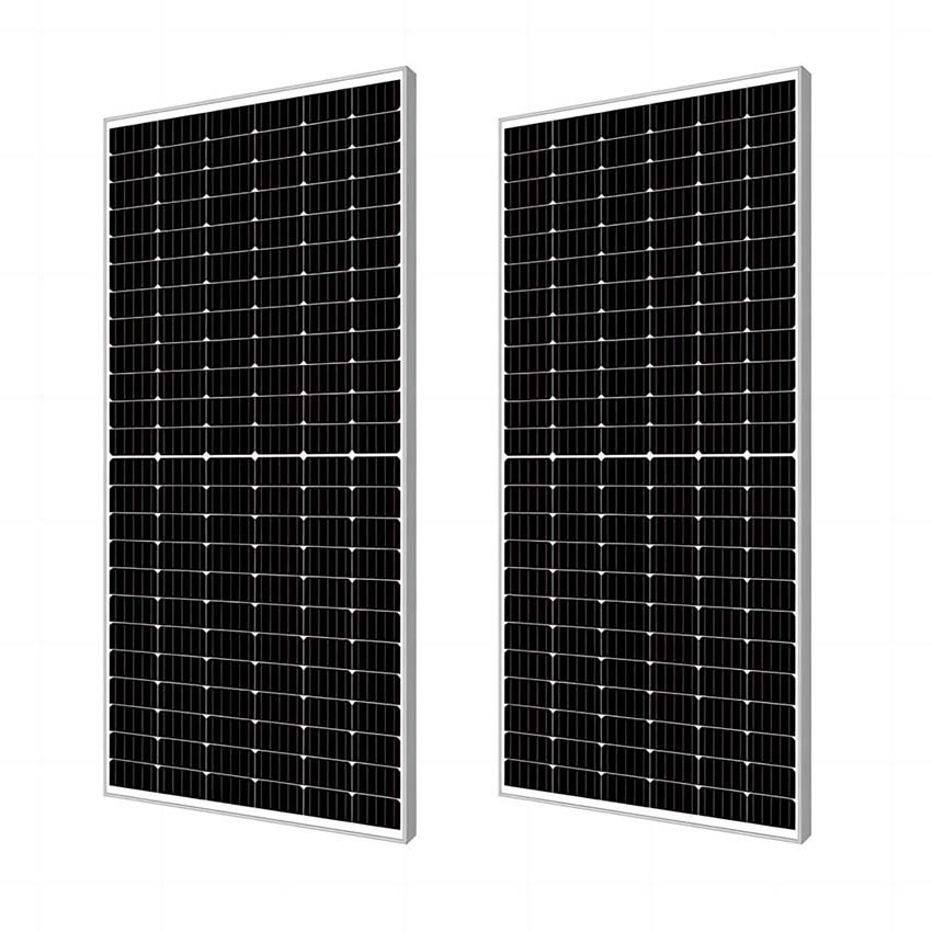 Set van zonnepanelen 600W - plug & play - balkonbevestiging - incl omvormer