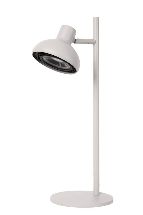 Lucide SENSAS - Tafellamp - Ø 18 cm - 1xES111 - Wit