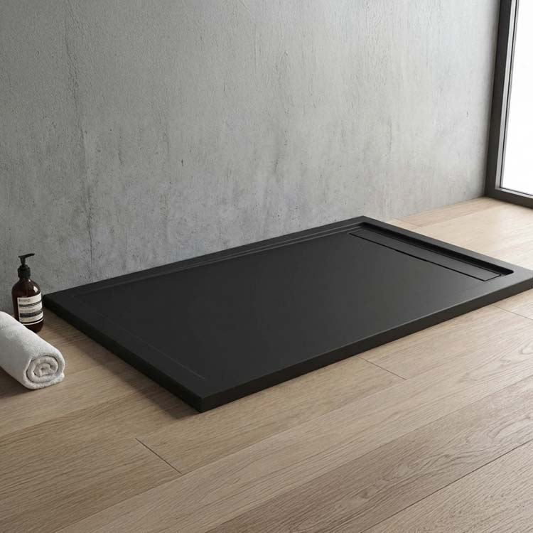 Receveur de douche noir