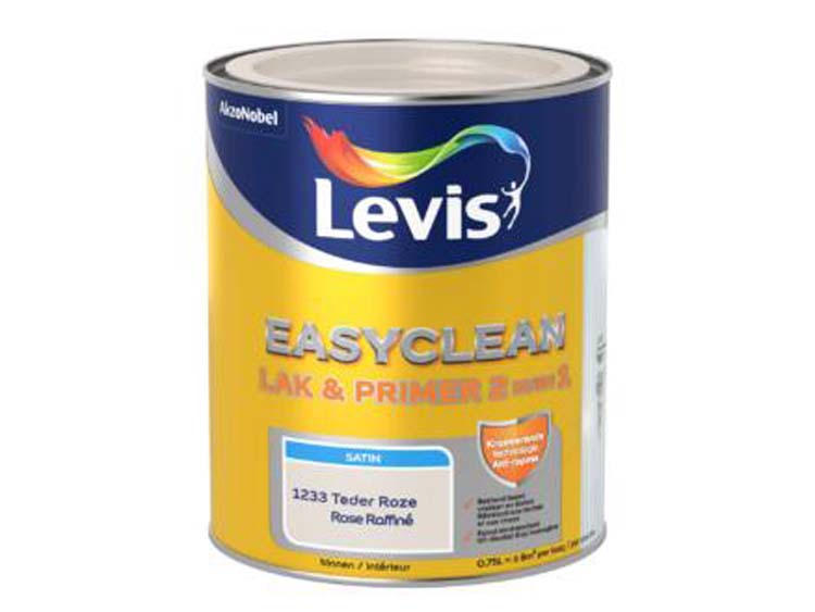 Levis Easyclean lak satin teder roze 0,75L