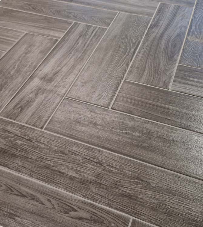 Keramisch parket Cozumel grijs 15x60cm