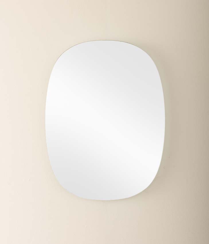 Miroir Fendi ovale LED + anti-buée 54x72cm