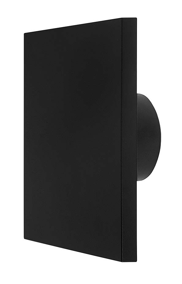 Applique extérieur noir carré 800 lumen 3000K IP65