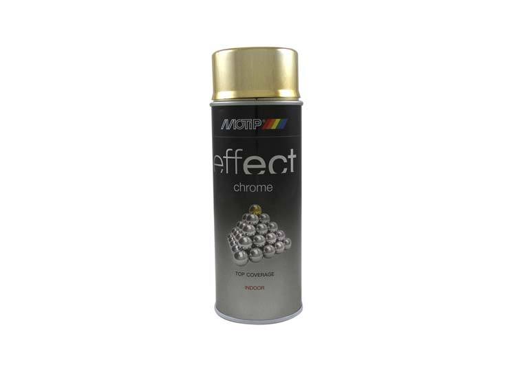 Motip Effect Chrome lakspray 0,4l goud