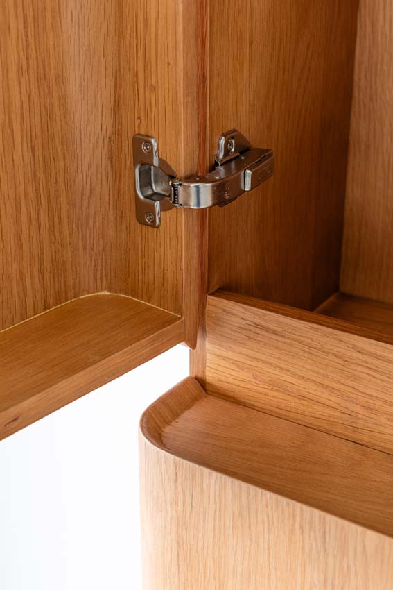 Kolomkast Floris eik hangend 170x40x35cm Kolomkast Floris eik hangend 170x40x35cm