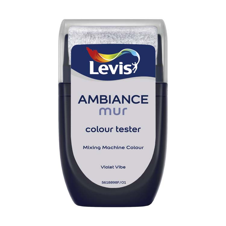 Levis Ambiance tester muurverf mat 30ml VIOLET VIBE