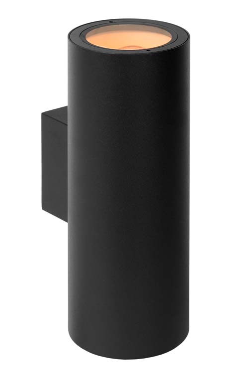 Wandspot Buiten - 2xE27 - IP54 - Zwart