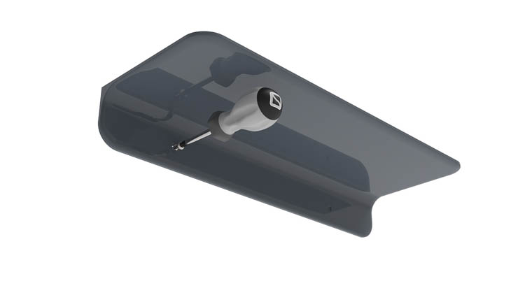Planchet pour douche Safia anthracite Planchet pour douche Safia anthracite