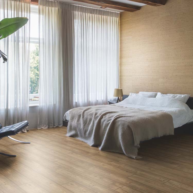 Laminaat Quick-step Impressive Ultra 12mm - Geschraapte eik grijsbruin