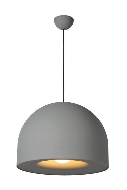 Lucide Premium Akron - Suspension - Ø 50 cm - E27 - 1x40W - Gris