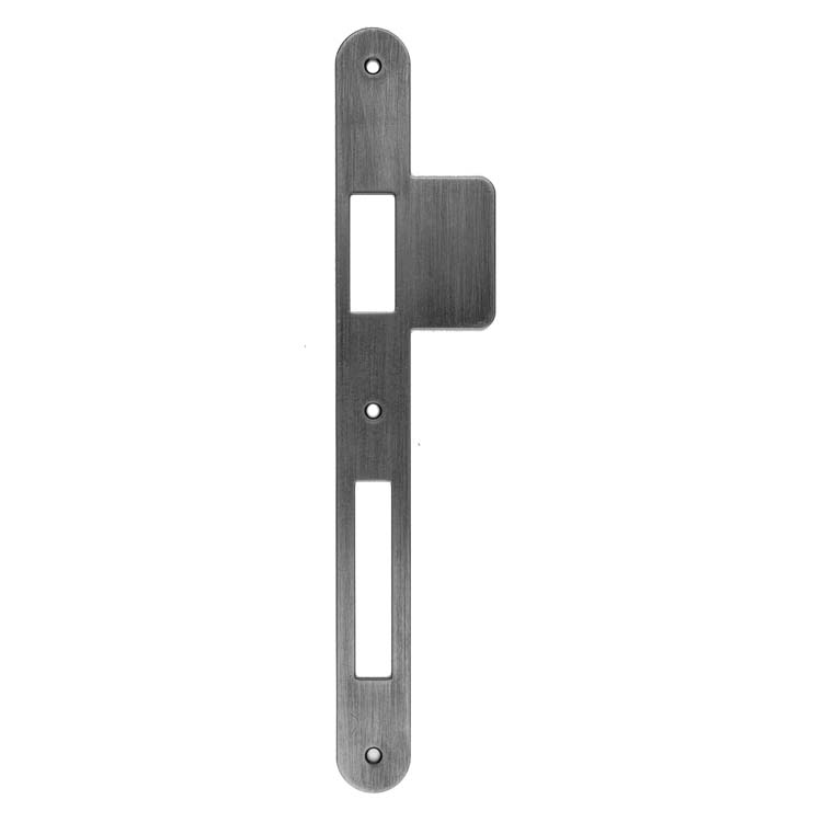 Contreplaque large pour serrure AGB .vieil argent /carb bll