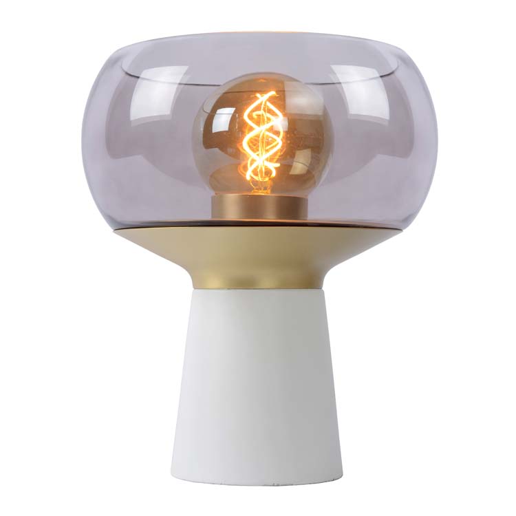 Tafellamp - 1xE27 - LED - Wit