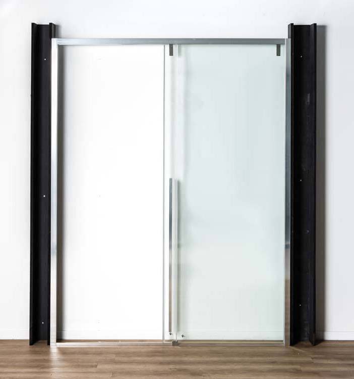 Doucheschuifdeur Ulrich chroom 136-140x200cm