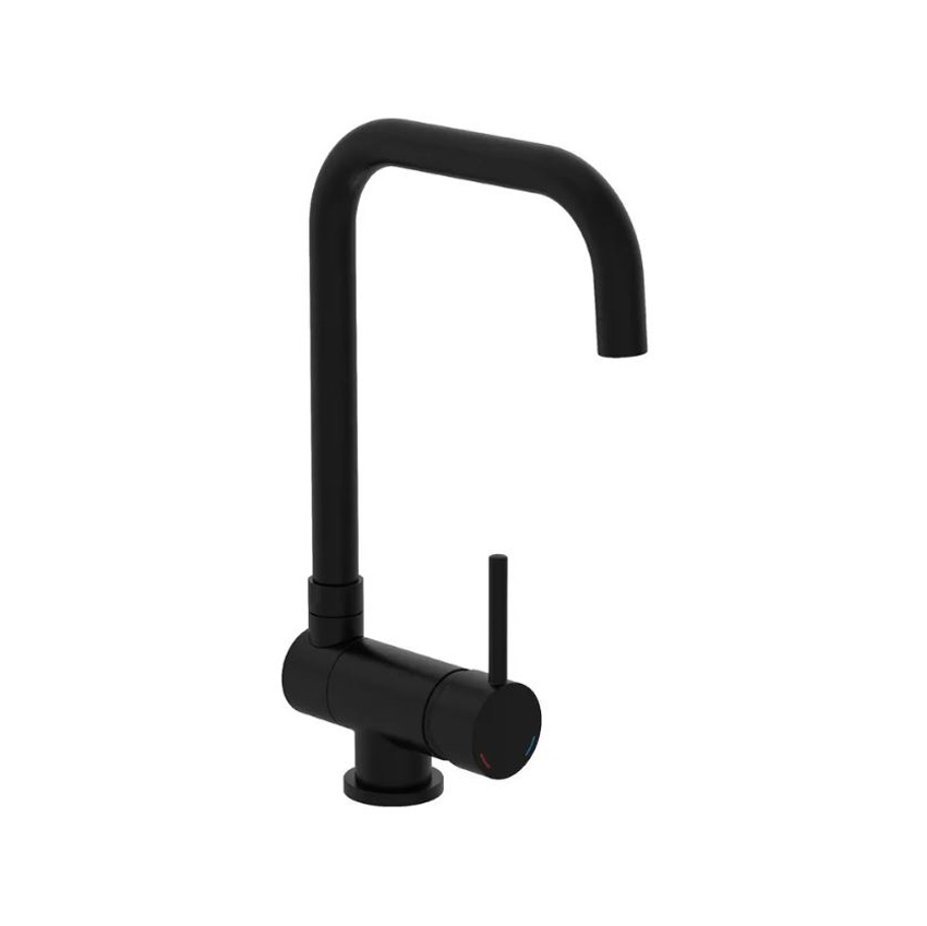 Keukenkraan Window mat zwart