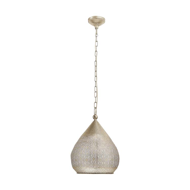 Suspension vintage or diam 330 E27 mat