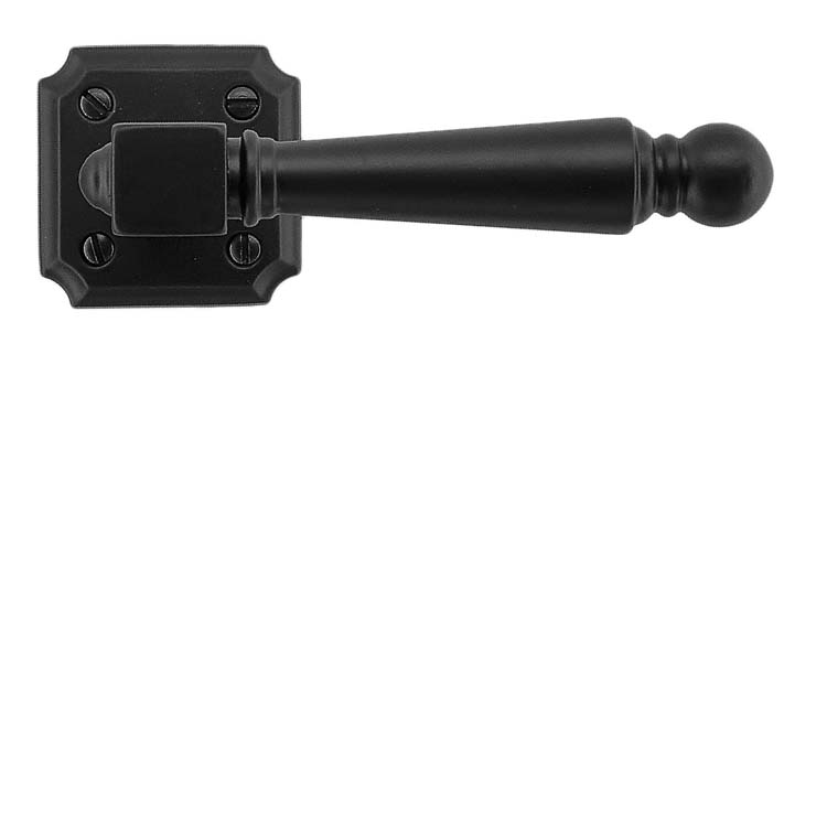 Poignée de porte pro genua noir sans rosace