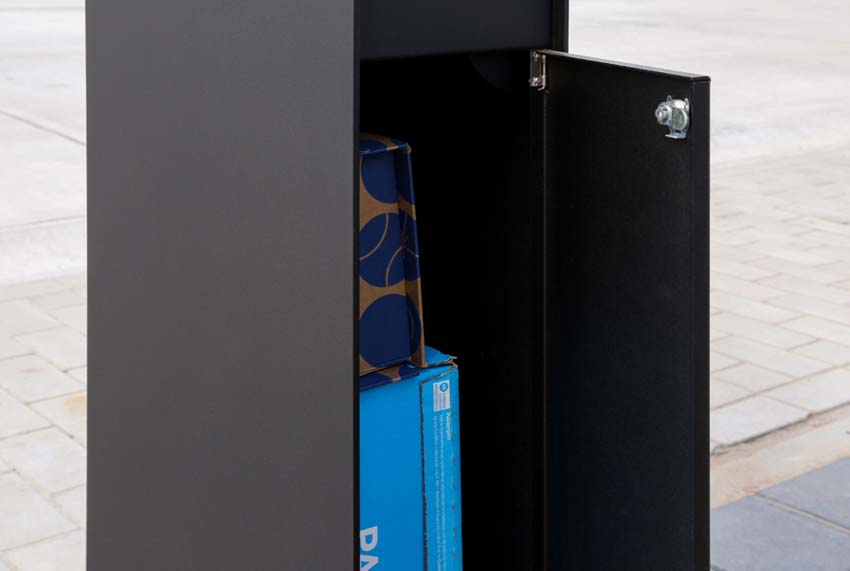 Pakketbrievenbus ONZO (eSafe) Fenix Top antraciet medium