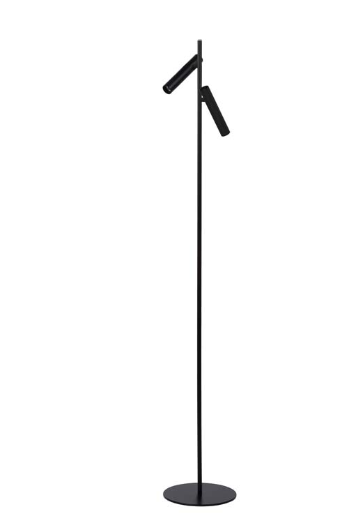 Staande lamp - zwart - dimbaar - LED - 2x4,5W - 3000K