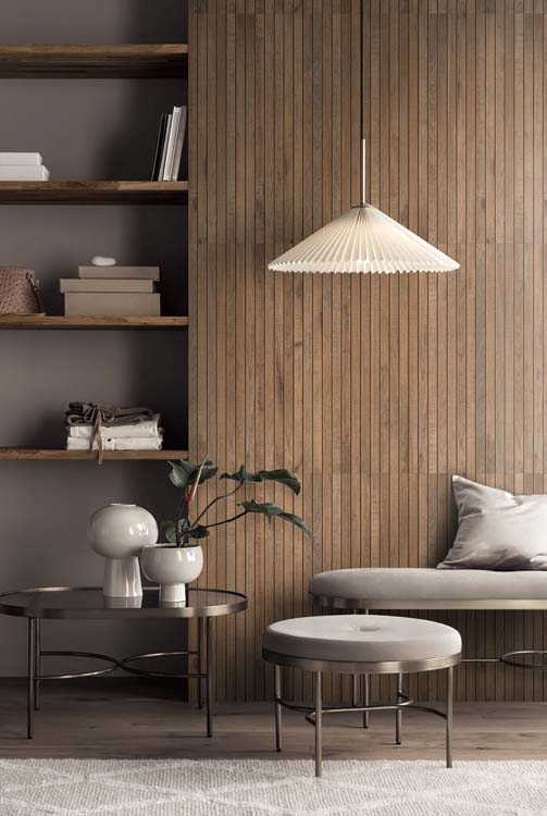 Faïence Line up brown 30x120cm
