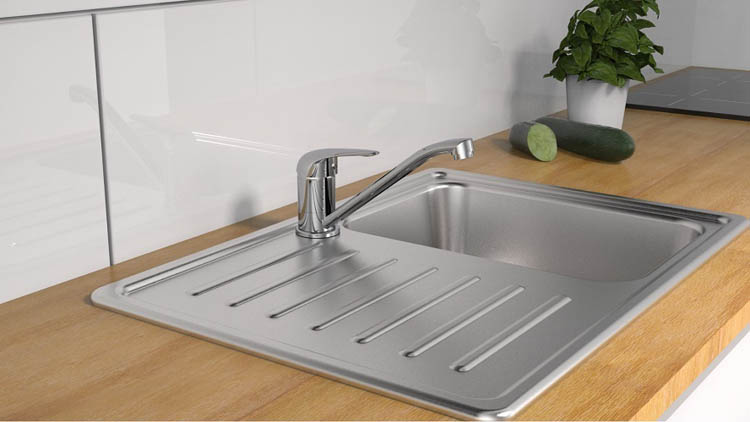 Robinet de cuisine Marthe chrome