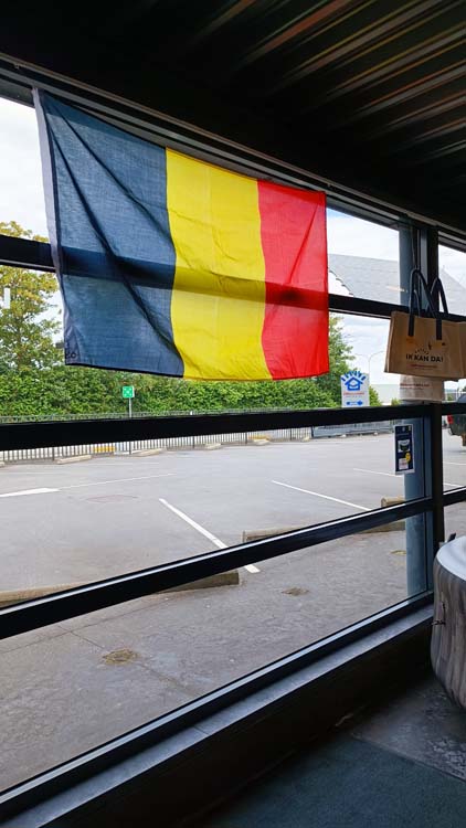 WK 2026 België Belgische vlag